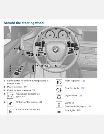 bmw x6 2017 owners manual